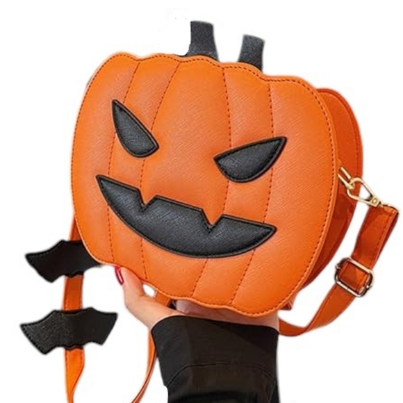 Jack O’ Lantern pumpkin purse Halloween - Picture 6 of 7